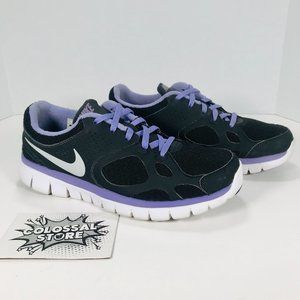 ❌SOLD❌ Nike Flex Run Athletic Running Shoes Black Purple
